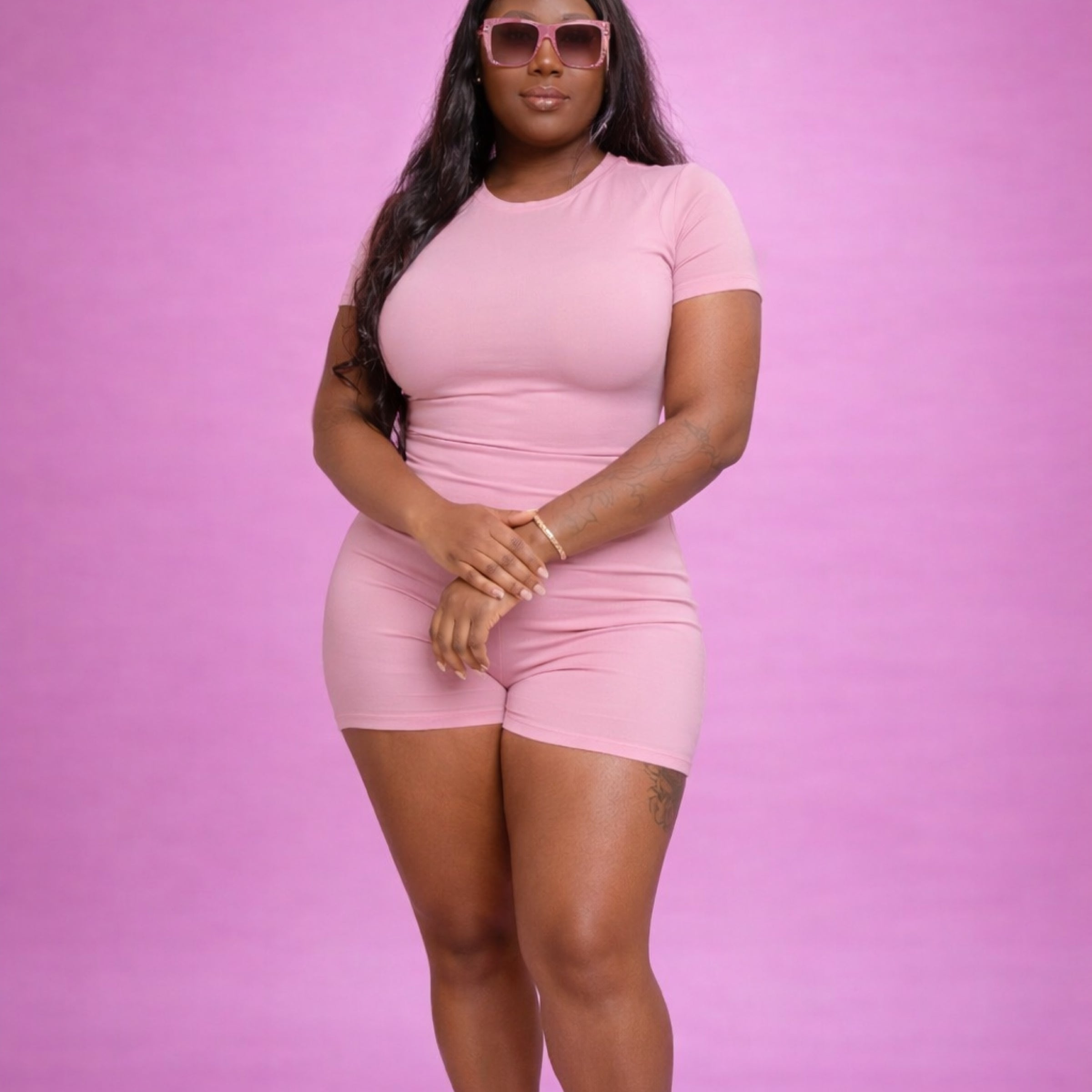 Blush Boss Short Set | Ashonte's Kloset
